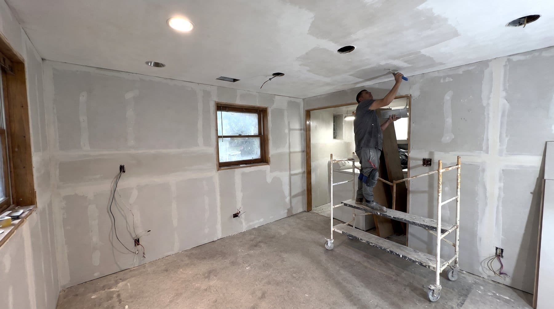 Basement finishing